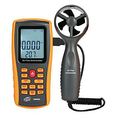 Анемометр Benetech + термометр, USB (GM8902)