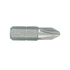 Біта для шуруповерта KING TONY PH2 Phillips 1/4" 3 25 мм (102503P)