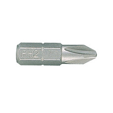 Біта для шуруповерта KING TONY PH2 Phillips 1/4" 1 25 мм (102501P)