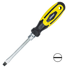 Викрутка Sigma посилена шліцьова SL6x100мм під ключ CrV (4007101)