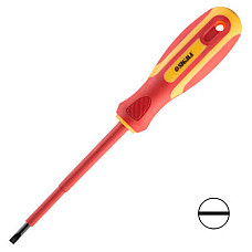 Викрутка Sigma діелектрична шліцьова SL4.0x100мм 1000В CrV (4008031)