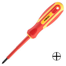 Викрутка Sigma діелектрична хрестова PH1x80мм 1000В CrV (4008141)