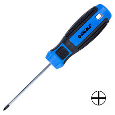 Викрутка Sigma хрестова PH 0x75мм CrV Mega (4009311)