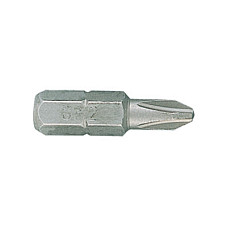 Біта для шуруповерта KING TONY 1/4" PH № 2, довжина 25 мм (102512P)