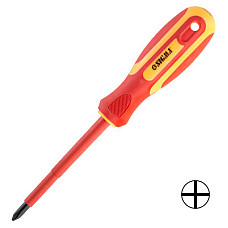 Викрутка Sigma діелектрична хрестова PH2x100мм 1000В CrV (4008161)