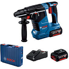 Перфоратор Bosch GBH 187-LI Professional 2*18 В 5 Аг, SDS-Plus, 2.4 Дж, 980 об/х (0.611.923.021)