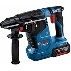 Перфоратор Bosch GBH 187-LI, патрон SDS-plus 24мм, 18В 1х5Аг, 2.4Дж, 3 режими, 980об/хв (0.611.923.022)