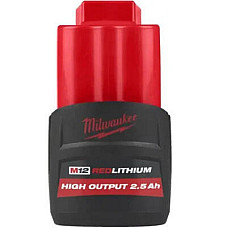 Акумулятор до електроінструменту Milwaukee Li-Ion M12 HB2.5 (4932480164)