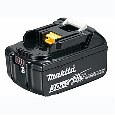 Акумулятор до електроінструменту Makita LXT BL1830B (Li-Ion, 18В, 3Ач, індикація заряду) (632G12-3)