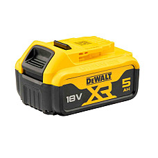 Акумулятор до електроінструменту DeWALT 18V, 5Ah, час заряджання 50 хв, вага 0.65 кг (DCB184_N394624