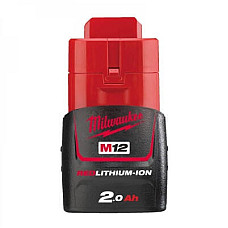 Акумулятор до електроінструменту Milwaukee Li-Ion M12 B2, 2Ah (4932430064)