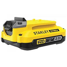Акумулятор до електроінструменту Stanley FatMax, 18 В, 2 Аг, час заряджання 30 хв, вага 0.42 кг (SFM