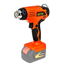 Будівельний фен GTM HGC18/550, 18V, 350/550С, 160/200л/хв (без АКБ та ЗП) (HGC18/550_BARE TOOL)