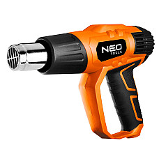 Фен будівельний Neo Tools 2000Вт 70-600°C 300/500л·хв 0.77кг (04-710) (1828373)