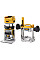 Фрезер DeWALT 18В XR Li-lon, безщітковий, 16000-25500 об/хв, цанга 6-8 мм, (без АКБ та ЗП) (DCW604N)