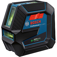 Лазерний нівелір Bosch Professional GCL 2-50 G, до 15 м, з тримачем RM 10, затиском DK 10, мішенню, кейс (0.601.066.M02)