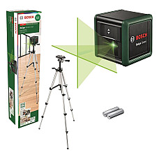 Лазерний нівелір Bosch Quigo Green, до 12м, 0.6мм/м, 1.098кг (0.603.663.C04)