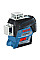 Лазерний нівелір Bosch GLL 3-80 C + BM 1 (12 V) + L-Boxx (0.601.063.R02)