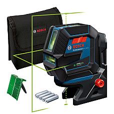 Лазерний нівелір Bosch GCL 2-50 G, до 15м, 0.3мм/м, з тримачем RM 10, чохол, мішень (0.601.066.M00)
