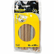 Клейові стержні Stanley d=11,3 мм, L= 100 мм, низкотемпературный, два цвета, 12 шт (STHT1-70437)