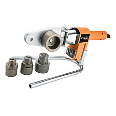 Паяльник для пластикових труб Neo Tools для пластиковы труб 650 Вт, 4 насадки, PTFE (21-001)