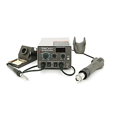 Паяльна станція BAKKU BK-601D+ цифрова індикація фен паяльник (1782574)