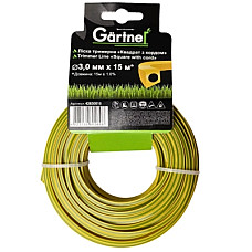Жилка косильна Gartner "Квадрат з кордом" 3,0 мм ? 15 м (42830015)
