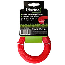 Жилка косильна Gartner "Зірка" 1,6 мм ? 15 м (41116015)