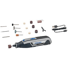 Гравер Dremel 7760-15 3.6V, 2Ah, 8000-25000об/хв, 15 насадок, 195см (F.013.776.0JA)