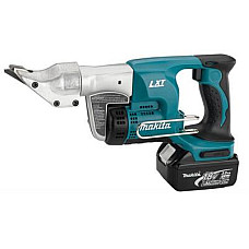 Ножиці по металу електричні Makita LXT, 3Аг х 2 шт, DC18RС, кейс, 1,3мм (DJS130RFE)