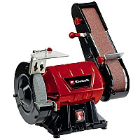 Точильний верстат Einhell TC-US 350, 350Вт, коло 150мм, стрічка 50х686мм, 2950об/хв (4466154)