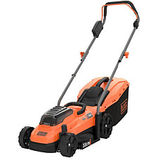 Газонокосарка Black&Decker акумуляторна 18 В, 4.0 Ач, 32 см, 2 АКБ та ЗП (BCMW33184L2)
