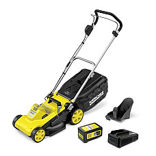Газонокосарка акумуляторна Karcher LMO 4-18 Dual 18В 34см 25-65мм (без АКБ та ЗП) (1.445-411.0) (1830989)
