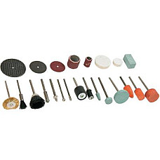 Комплект приладдя Verto для міні дриля гравера реноватора 100од (50G029) (1854472)