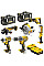 Набір електроіструментів DeWALT 6 од., 3*5Ah, 2 кейси TOUGH SYSTEM (DCK623P3)