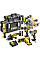Набір електроіструментів DeWALT 6 од., 3*5Ah, 2 кейси TOUGH SYSTEM (DCK623P3)