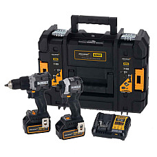 Набір електроіструментів DeWALT McLaren F1, 18V XR Li-lon, 2шт. кейс, 2 АКБ, ЗП (DCK200MM2T)