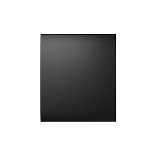Накладна панель Ajax CenterButton 1-gang/2-way чорна