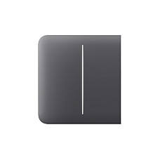 Накладна панель Ajax SideButton б/2-gang graphite