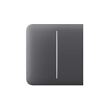 Накладна панель Ajax SideButton б/2-gang graphite