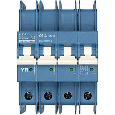 Автоматичний вимикач HiSmart 4P, 63A, 1000VDC (NV820481)
