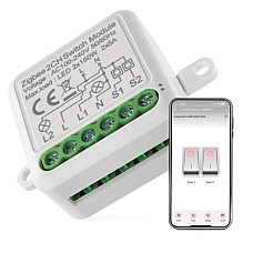 Модуль управління розумним будинком EMOS H5102 ZigBee 3.0 2-Channel (H5102)