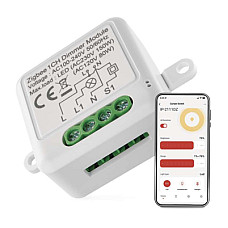Модуль управління розумним будинком EMOS H5107 ZigBee 3.0 1-Channel Dimmer (H5107)