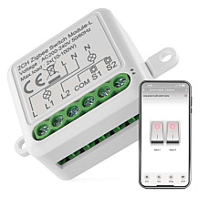 Модуль управління розумним будинком EMOS H5104 ZigBee 3.0 2-Channel (H5104)