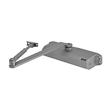 Дверний доводчик Dortec DT-514H Silver з фіксацією дверей у відчиненому положенні (1567412)