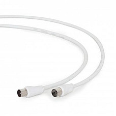 Кабель-подовжувач коаксіальний Cablexpert (CCV-515-W) 75 Ом, White, 1.8 м