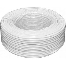 Кабель телевізійний Ritar RG6U 75 Ом 1,02мм.CCS, 48x0.12m CCA, white, 100м (RT-W100-RG6U-48W 1CCS)