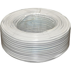 Кабель телевізійний Ritar RG6U 75 Ом 1,02мм.CU, 48x0.12m CCA, white, 100м (RT-W100-RG6U-48W 1CU)
