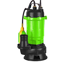 Дренажний насос Gartner фекальний із ножем WQCD1800 брудна вода (853436)