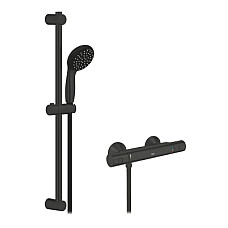 Душовий гарнітур Grohe QuickFix Start Black (UA303908T1)